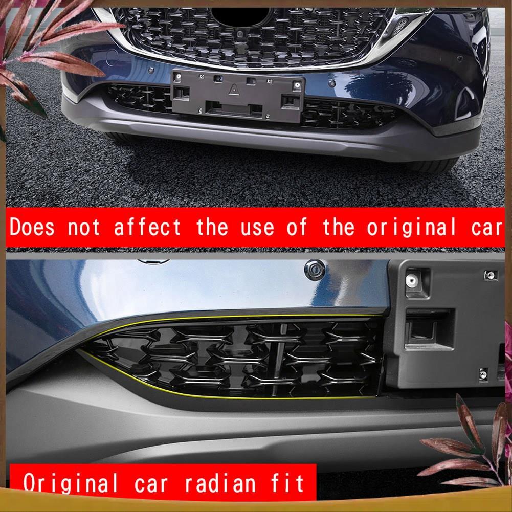 AB59-Car Front Lower Bumper Grill Grille Moulding Cover For Mazda CX5 CX-5 2022+