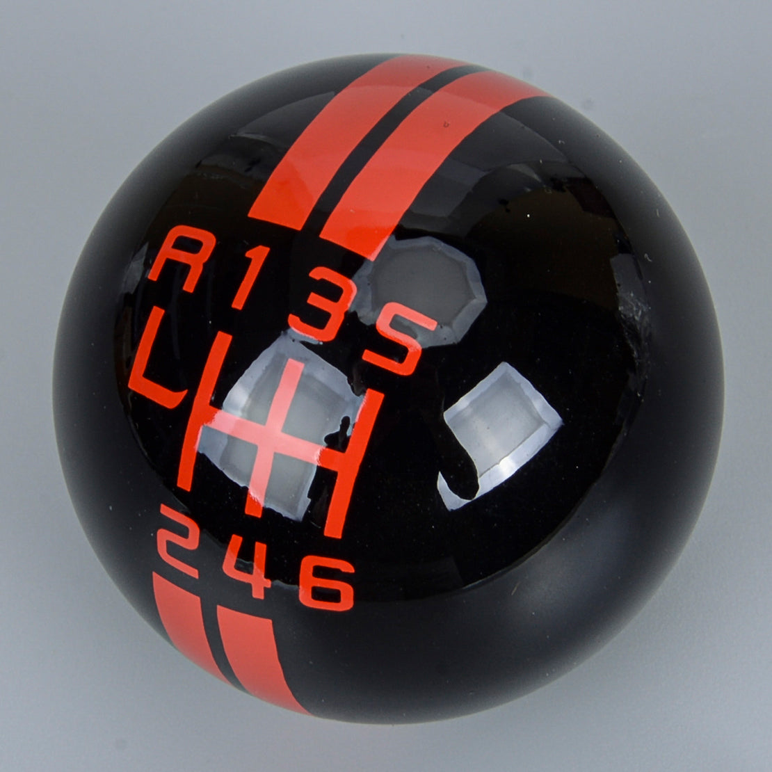 6 Speed Manual Gear Shift Knob Shifter Round Ball Fit For Ford Mustang Shelby GT