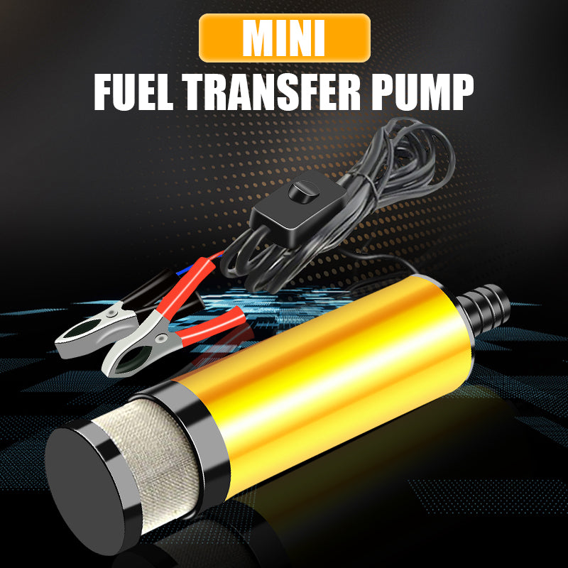 51MM 38MM Car Electric Oil Pump 12V 24V For Pumping Diesel Oil Water Submersible