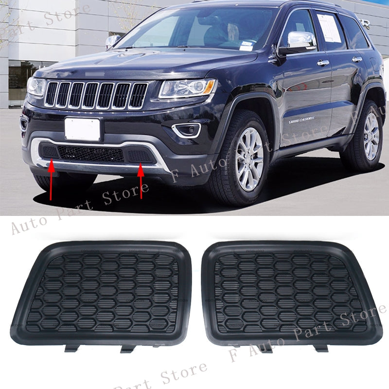 For Jeep Grand Cherokee 2014 2015 2016 Front Bumper Lower Grille Filler Trim Hea
