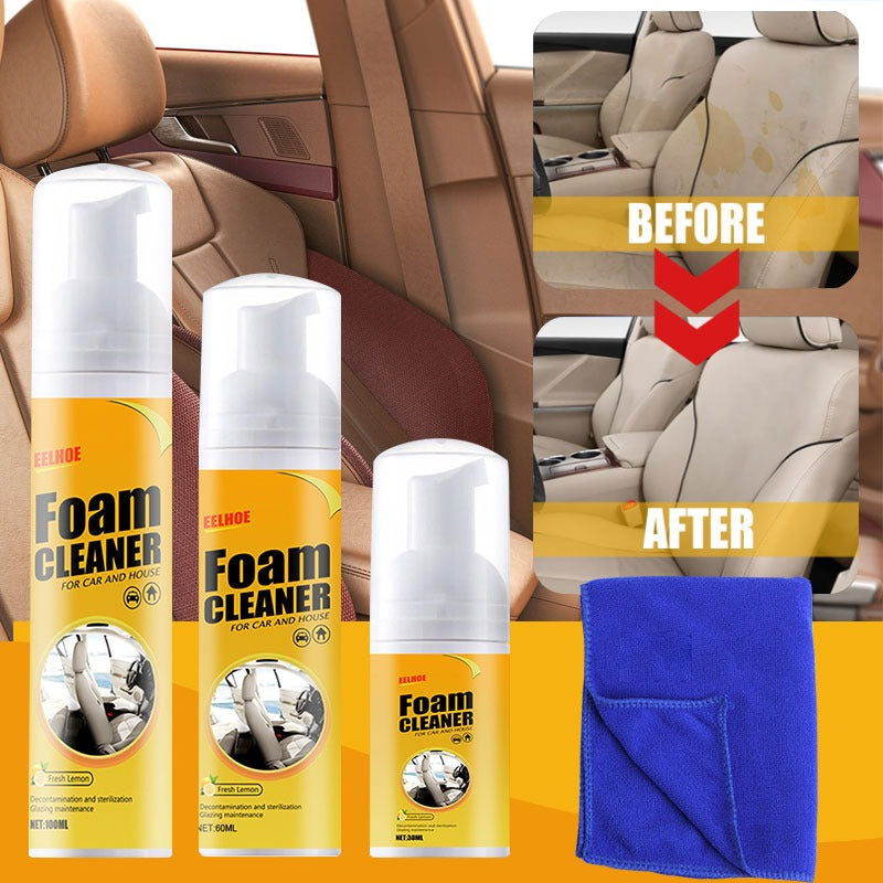 Car Foam Cleaner Spray Multi-purpose Anti-aging Cleaner Tools Car Interior Home
