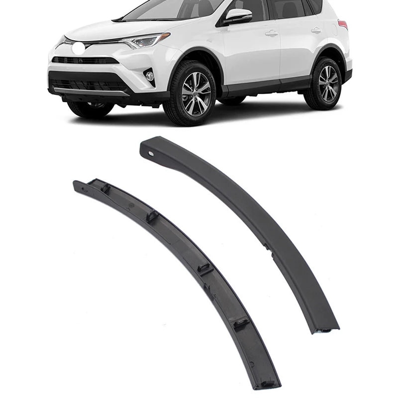 For Toyota RAV4 (XA40) 2016 2017 2018 Car Front Bumper Wheel Fender Molding Trim