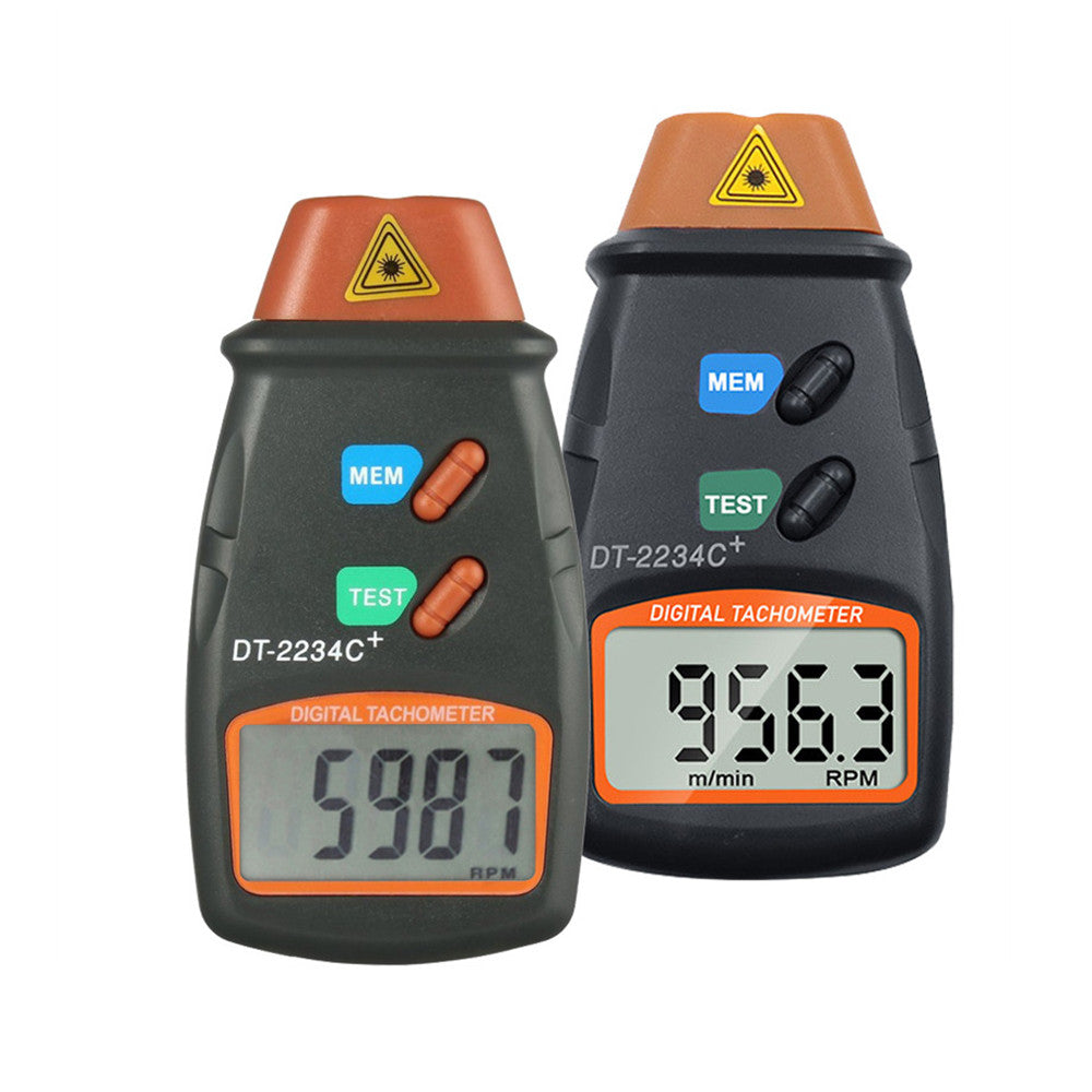 Digital Non Contact Laser Photo Tachometer Digital RPM Tach Digital Laser Tachom