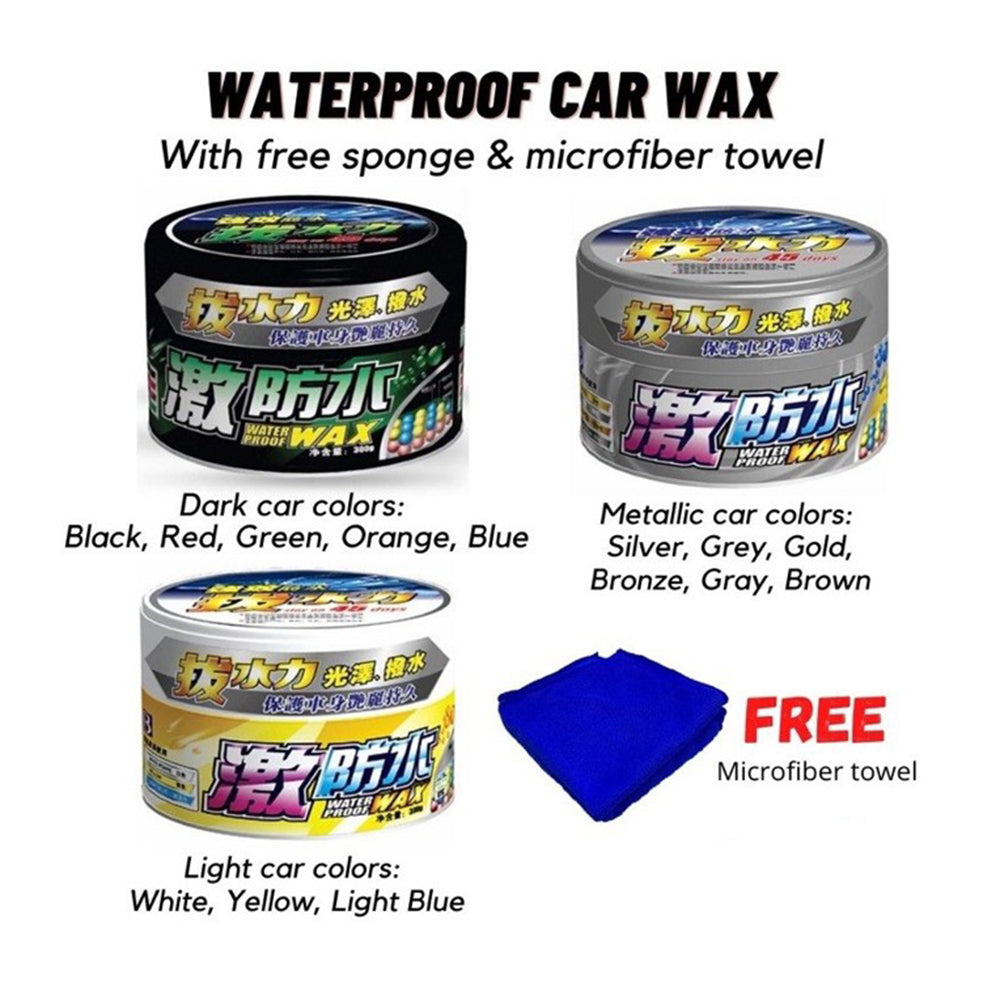 BOTNY Car Wax Polishing Paste Crystal Hard Wax Scratch Repair Paint Care Car Was