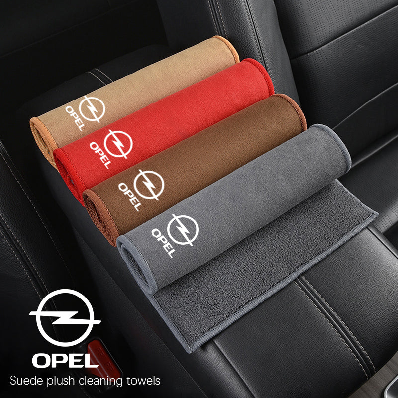 Microfiber Car Towel Super Absorbency Cleaning Care Cloth For Opel Astra Insigni