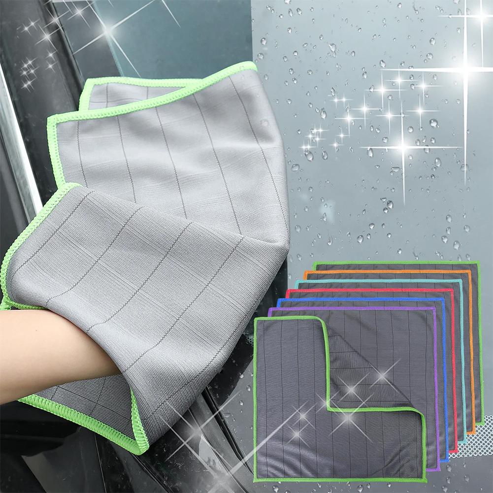 Ultra Fine Fiber Carbon Fiber Multifunctional Car Wiping Cloth,Car Glass Cloth,A