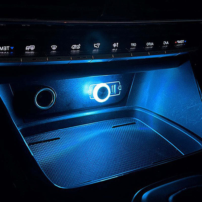 Portable Car USB Ambient Light Mini LED Decorative Atmosphere Lamps For Auto Int