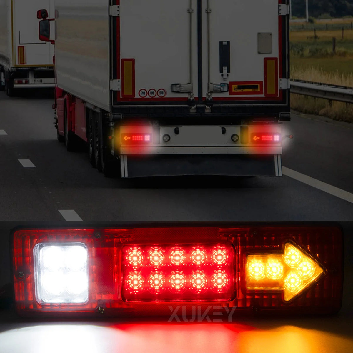 LED Truck Tail Light Bar for Truck Boat Trailer Pickup RV Camper UTV UTE Vans Tu