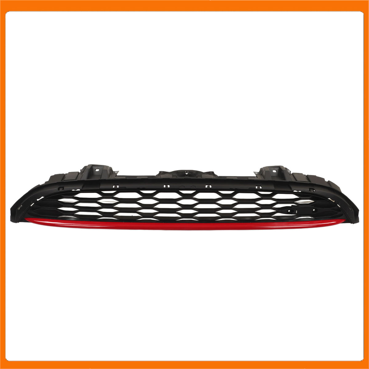 Front Bonnet Grill Front Grille JCW Front Bumper Bonnet Grille Grill Red Stripe