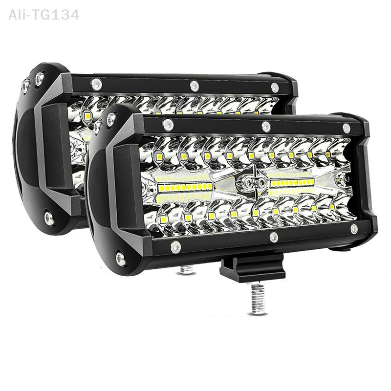 LED Work Light Bar, Spot Flood Beams Combo for Car, Tractor, Boat, OffRoad Truck