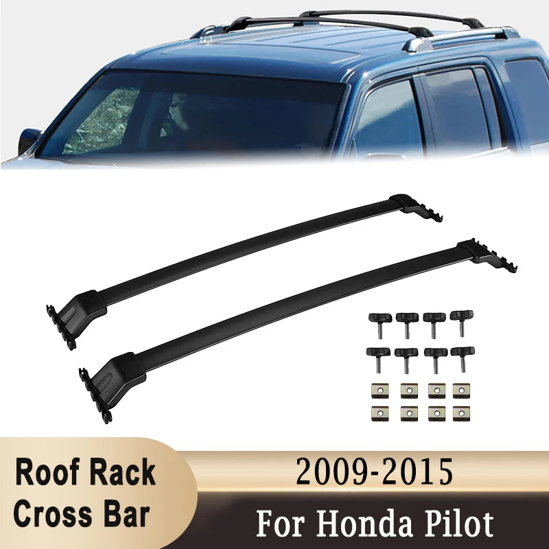 Roof Rack Cross Bars for Honda Pilot 2009-2015 Aluminium Alloy SUV Luggage Carri