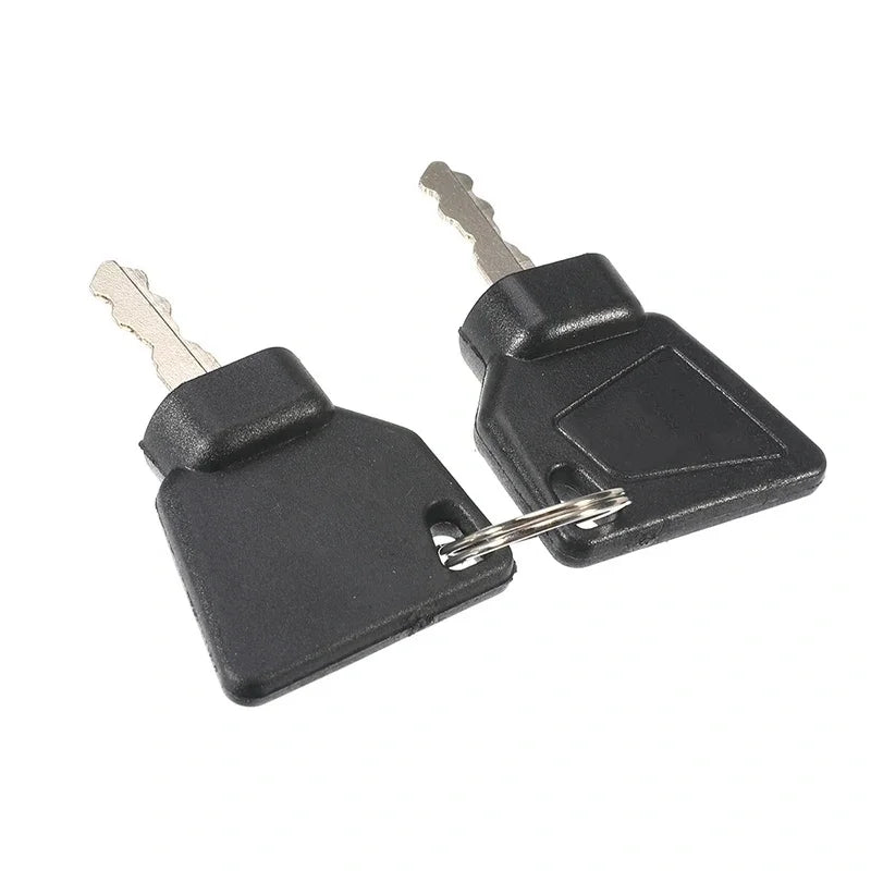 2 Pcs Ignition Start Key Switch Starter key For JCB 3CX Excavator Most JCB Machi