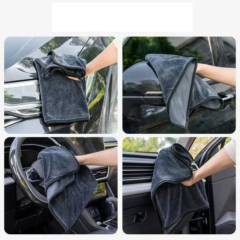 Car Wash Towels 500GSM Premium Car Care Wash Towel Ultra-Absorbent Drying Cloth