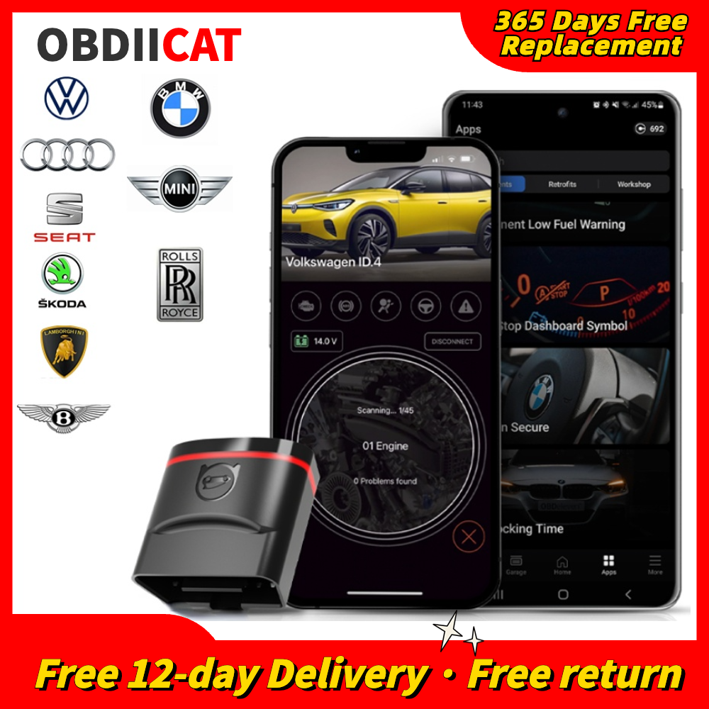 OBDeleven Nextgen Device OBD11 OBD eleven Volkswagen OBD2 Diagnostic Tool for VW