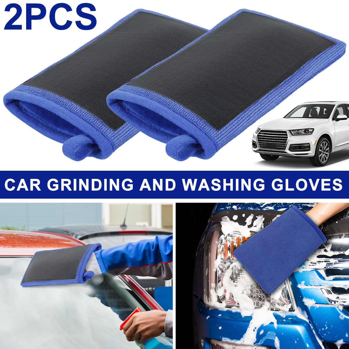Magic Clay Bar Washing Gloves Car Cleaning Tools Auto Care Towel Car Detailing M