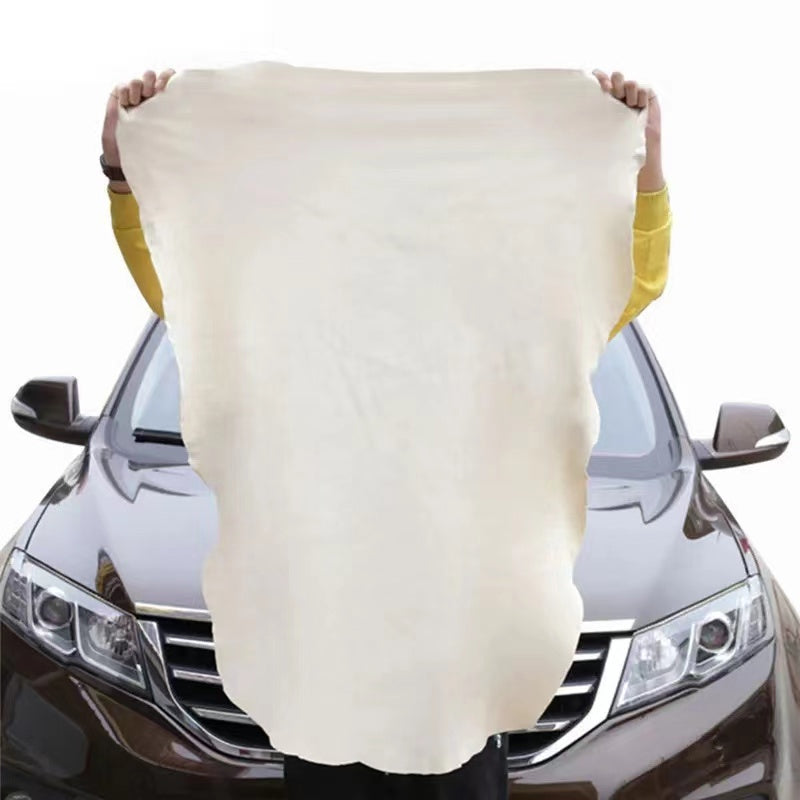 Natural Chamois Leather Car Washing Towels Super Absorbent Car Home Window Glass