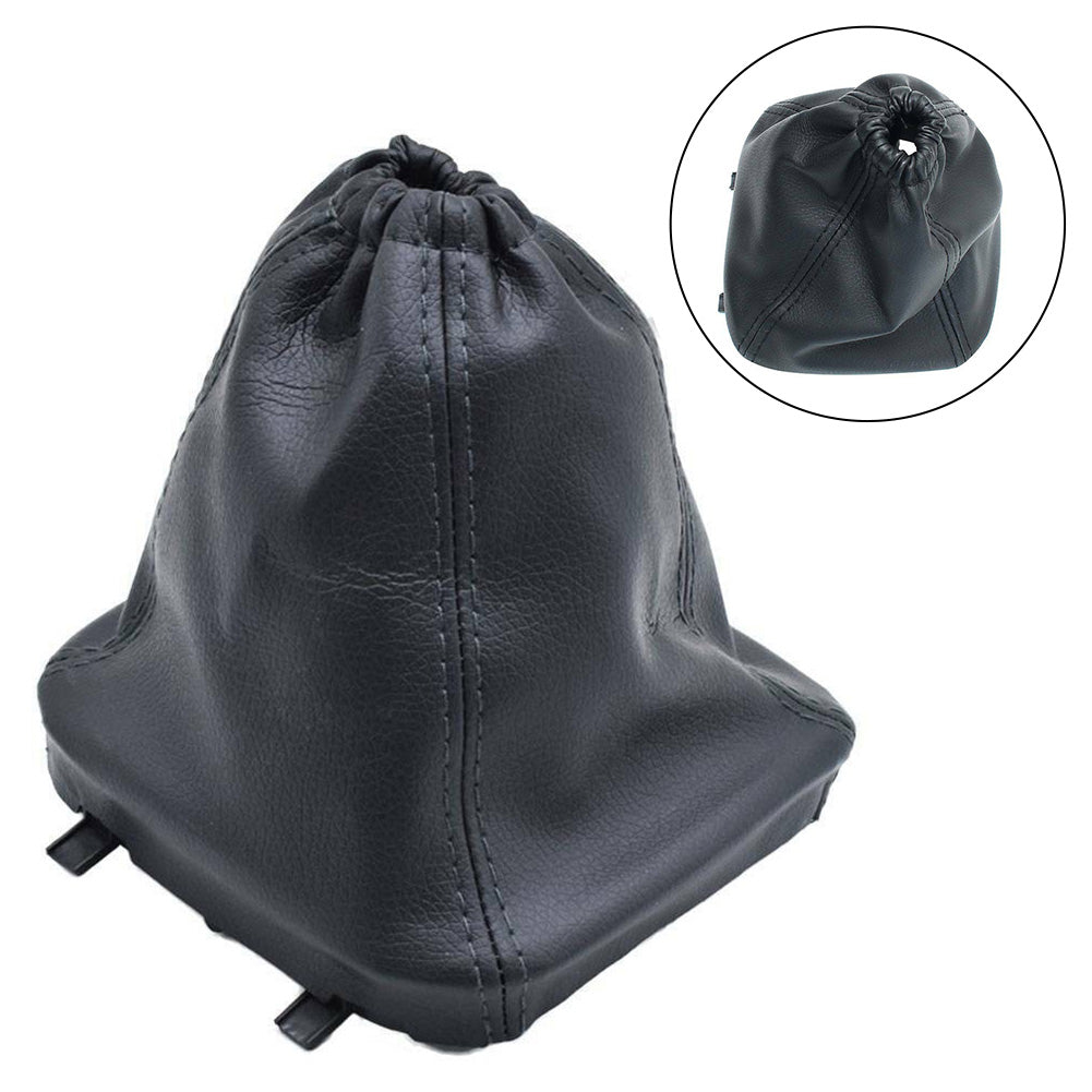 Leather Car Gear Shift Knob Gaiter Gaitor Boot Cover For Ford For Transit For Va